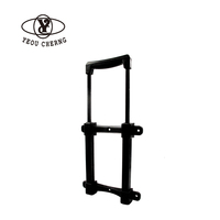 Poignée de valise télescopique pliable à 4 étages personnalisable ODM/OEM pour boîte à outils verrouillable, valise, sac de sport, boîte à outils