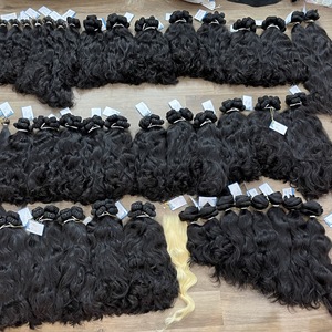 ¡LA MEJOR CALIDAD! Extensiones de Cabello Natural Negro Virgen en Trama, Sin Enredos, Sin Caída, 100% Cabello Humano Vietnamita - Product Image 2