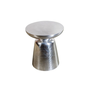 Modern Design Metal Side <b>Table</b> <b>Silver</b> Finished for Living Room Bedroom Decorative Furniture Round Side <b>Table</b> End <b>Table</b> - Product Image 5