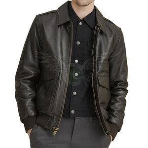 Chaqueta de cuero para hombre de calidad premium, tallas personalizadas, último estilo, chaquetas de cuero de moda para hombre al mejor precio en oferta. - Product Image 3