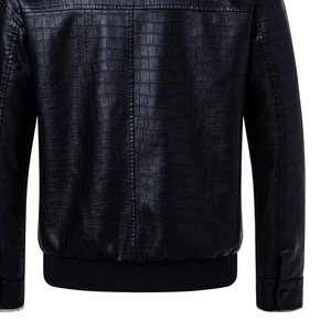 Premium Python Pattern <b>Leather</b> <b>Jacket</b> Men Genuine Cowhide Biker Fashion OEM ODM Factory Sample Service Available Plus - Product Image 4