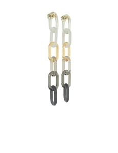 Chaîne de maillons en acrylique, rideau mural en résine, décoration chaîne arc-en-ciel, séparateur de pièce, maillons en plastique pour exposition maison, magasin, hôtel - Product Image 1