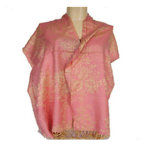 Elegant Jamavar Pattern Handloom Knit Ladies Scarf Soft Warm Traditional Designer Winter Fashion <b>Wrap</b> <b>Shawl</b> for Women Stylish - Product Image 4