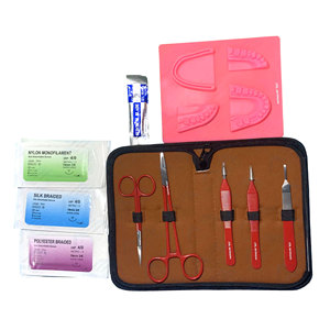 Kit de pratique de suture chirurgicale pour étudiants en médecine et vétérinaires, vente en gros, acier inoxydable de haute qualité - Product Image 1