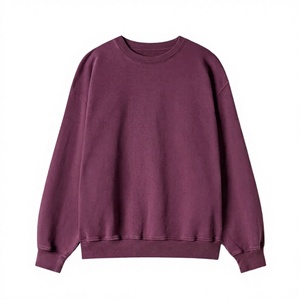Sudadera de Alta Calidad 100% Algodón, Lisa, Personalizada, Estilo Urbano, Unisex, Ecológica, Cuello Redondo, para Entrenamiento, 2027 - Product Image 1
