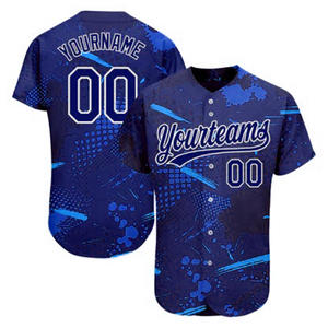 Nuevo Diseño de Camiseta de Béisbol Personalizada de Manga Corta con Nombre y Número del Jugador, Ropa Deportiva Transpirable con Estampado por Sublimación para Hombre - Product Image 3