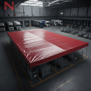 Bâche industrielle robuste et imperméable, prix usine, pour la protection des chantiers, des camions, des marchandises et des entrepôts - Product Image 4