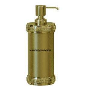 Dispensador de Jabón de Aluminio con Acabado Elegante y Textura en Relieve para Baños Modernos, Ofrece un Estilo y Funcionalidad Equilibrados - Product Image 5