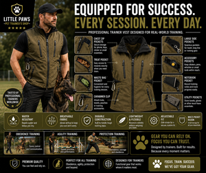 Multi Function Dog <b>Trainer</b> Vest for Search Rescue and <b>Working</b> Dog Activities - Product Image 5