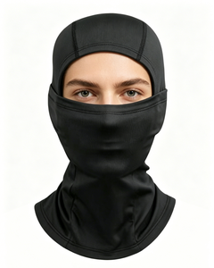 Balaclava de cyclisme pour sports d'hiver, directement de l'usine, coupe-vent, anti-UV, résistant au froid, avec doublure en polaire maillée pour la protection du visage - Product Image 3