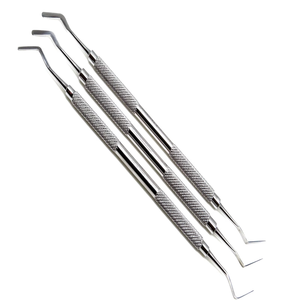 3 Piece Dental Composite Spatula <b>Set</b> 2mm 2.5mm 3mm Flat Plastic Filling Instruments Premium Dental Tools USA - Product Image 2