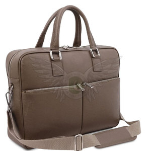 Professional Genuine Leather Casual <b>Laptop</b> <b>Bag</b> with Practical Compartments for Business Travel - Product Image 2