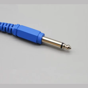 สายเคเบิลแบบใช้แล้วทิ้งสำหรับแผ่นยึดติดผู้ป่วยแบบพรีเมียม - สายดินแบบใช้ครั้งเดียว ปลอดเชื้อ ยาว 3 เมตร สำหรับเชื่อมต่อแผ่นยึดติด ESU Cautery - Product Image 4