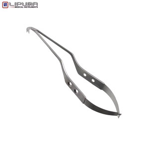 Tijeras de Microdisección Quirúrgicas con Ángulo de 125 Grados, Tipo Bayoneta, 7.5 Pulgadas de Largo, para Disecación de Tejidos Delicados, Instrumentos Médicos - Product Image 3