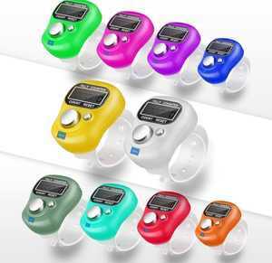 เครื่องนับจำนวนแบบดิจิตอลขนาดเล็กแบบแหวนพร้อมไฟ LED และเสียง สำหรับขายส่ง - Product Image 5