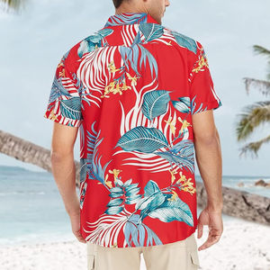Chemises de plage en sublimation de bonne qualité, qualité professionnelle, votre propre design, confortables. - Product Image 4