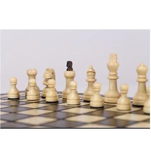 Juego de Ajedrez de Madera Artesanal de 21 Pulgadas con Tablero Plegable y Piezas de Madera Staunton, Juego de Ajedrez Internacional para Viajes - Product Image 4