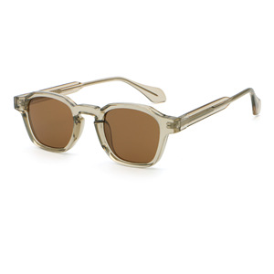 LMAMBA 6252 Fashion Classic Personality High Quality Polarized Shades Designer Custom PC+CP Frames <b>Square</b> <b>Sunglasses</b> Women Men - Product Image 3