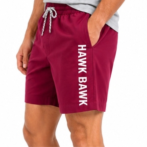 Custom <b>Men</b> Swim Shorts Quick Dry Swim <b>Trunks</b> Casual Beach Wear Drawstring Waist Short Length Quick Dry Lightweight Breathable - Product Image 3