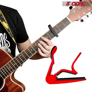 Capo de 5 clavijas para guitarra electroacústica, 4 piezas, clip Kapo de 6 cuerdas para banjo, mandolina, ukelele - Product Image 1