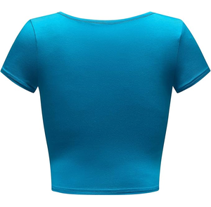 Top corto transpirable para mujer, totalmente personalizado, nueva moda, gran venta, calidad premium, a un precio asequible. - Product Image 4