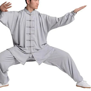 Uniforme de Kung Fu de Alta Gama para Hombre, Diseño de Alta Calidad, Transpirable y Lavable - Product Image 1