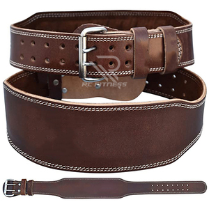 Ceinture de musculation en cuir pleine fleur RC Fitness avec boucle à dégagement rapide pour entraînement de strongman, vente en gros OEM - Product Image 6