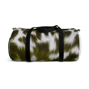 Bolsa de Viaje de Cuero Vacuno para Hombre y Mujer, Diseño 2026, con Pelaje Natural, Estilo Clásico, Bolsa de Fin de Semana - Product Image 5