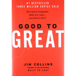 หนังสือ "Good to Great" โดยผู้เขียนจิม คอลลินส์ พิมพ์ปกอ่อนแบบกำหนดเอง - Product Image 1