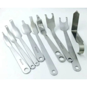Ensemble d'instruments de chirurgie orthopédique de base PISSCO, ensemble d'instruments chirurgicaux orthopédiques pour la chirurgie osseuse de base, 16 pièces - Product Image 2