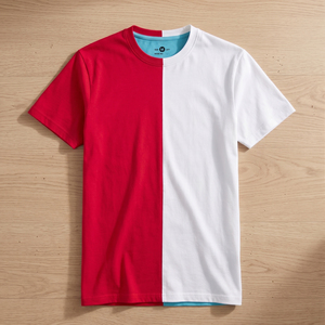 T-shirts en coton 100% pour femmes, col rond, manches courtes, style été, légers, vente en gros - Product Image 1
