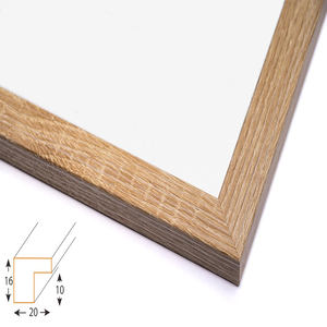 Cadre photo en bois contemporain, simple, élégant, fait à la main, en bois massif, qualité d'exportation, décoration de bureau et de table - Product Image 3