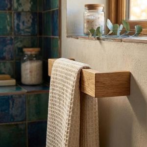 Luxury Hardwood <b>Wall</b> <b>Hook</b> for towel Organizer Custom Wooden Hanger for Hotels Homes Apartments and Retail Spaces - Product Image 5