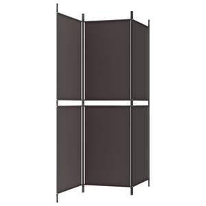 ฉากกั้นห้องผ้าสีน้ำตาล 3 แผง ขนาด 59.1"x70.9" ฉากกั้นและพาร์ติชั่นดีไซน์หรูหรา - Product Image 5