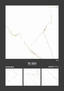 กระเบื้องพอร์ซเลนผิวมันเงา รุ่นใหม่ ขนาด 600x600 มม. 60x60 ซม. 24x24 นิ้ว ผิวเซรามิกขัดเงา คุณภาพพรีเมียม สำหรับปูพื้นและผนังภายใน - Product Image 2