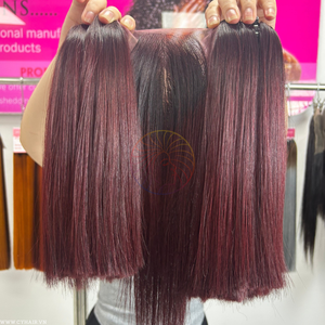 Extensiones de cabello virgen Remy vietnamita sedoso tan suave Tramas crudas sin procesar Cabello humano con estilo ondulado - Product Image 5