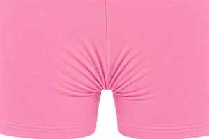 Calzoncillos bóxer sin costuras de punto de tiro medio para hombre, color rosa, lisos - Product Image 4