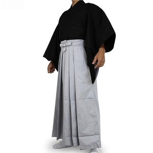 Ensemble Kimono et Hakama traditionnels japonais 100% coton avec logo personnalisé Valana Sports Wears pour hommes, coupe classique - Product Image 3