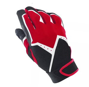 Professional Unique Design Custom Made High Quality Reasonable Price Wholesale Leather Baseball Batting Gloves Outfield <b>Outdoor</b> - Product Image 6