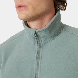 Veste matelassée chauffante en toile coupe-vent pour homme, design personnalisé, col montant, fermeture éclair, pour sports d'hiver, avec doublure polaire - Product Image 6