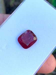 Turmalina Rubelita Roja Natural Certificada IGI, Corte Cojín Ligero, Gema Suelta para Fabricación de Joyería al por Mayor, Proveedor OEM Personalizado - Product Image 5
