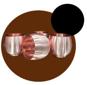 Classic <b>Copper</b> Drinking Mug with Handle Traditional Beverage Cup for Dining <b>Table</b> Hydration and Hospitality Serving - Product Image 1