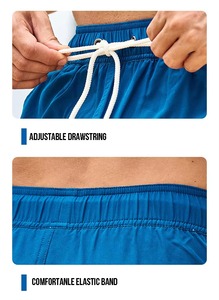 <b>Mens</b> Two Layer Swim <b>Trunks</b> Quick Dry Beach Shorts Printed Board Shorts Summer Surf Swimwear Wholesale OEM - Product Image 6