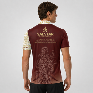 เสื้อโปโลซับลิเมชั่นขายส่งจำนวนมากสำหรับผู้ชาย เสื้อโปโลพิมพ์ลายตามสั่ง ชุดยูนิฟอร์มกอล์ฟ เสื้อเจอร์ซีย์คุณภาพสูงจากโรงงาน - Product Image 2