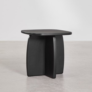 Mesita de noche Vandana Nova Vesta de madera de mango 45x45 cm - Product Image 3