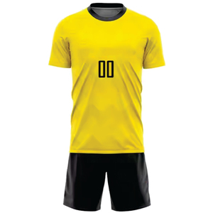 Conjunto de Uniforme de Fútbol de Alto Rendimiento para Hombre, Camiseta y Pantalones Cortos de Fútbol, Material Transpirable - Product Image 2