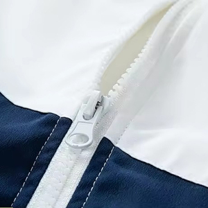 Men's Coach Jacket Latest Fashion 100% Nylon made Turn Down Stand Collar Canvas Fabric Coach Jackets for Sale in low Price - Product Image 3