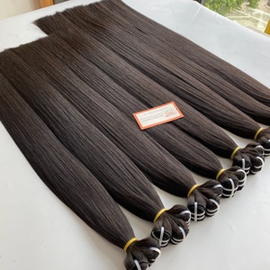 Wholesale Natural Vietnamese Human <b>Hair</b> Bundles Best Quality Raw Unprocessed Soft and 30 Inches Long Double Drawn Single Weft - Product Image 2
