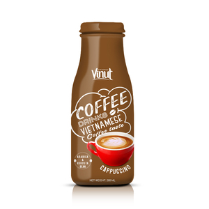 Caramel <b>Coffee</b> Beverage Glass Bottle 280ml Wholesale Beverage Supplier VINUT For <b>Distributor</b> - Product Image 3