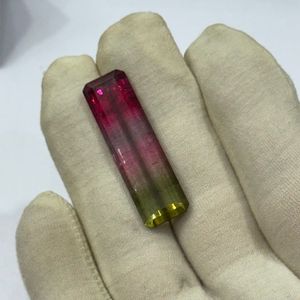 Tourmaline Melon d'Eau Naturelle Rare 33,47 Carats, Pierre Unique Octogonale, Gemme Afghane Certifiée IGI, Qualité AAAA, Vente en Gros - Product Image 4